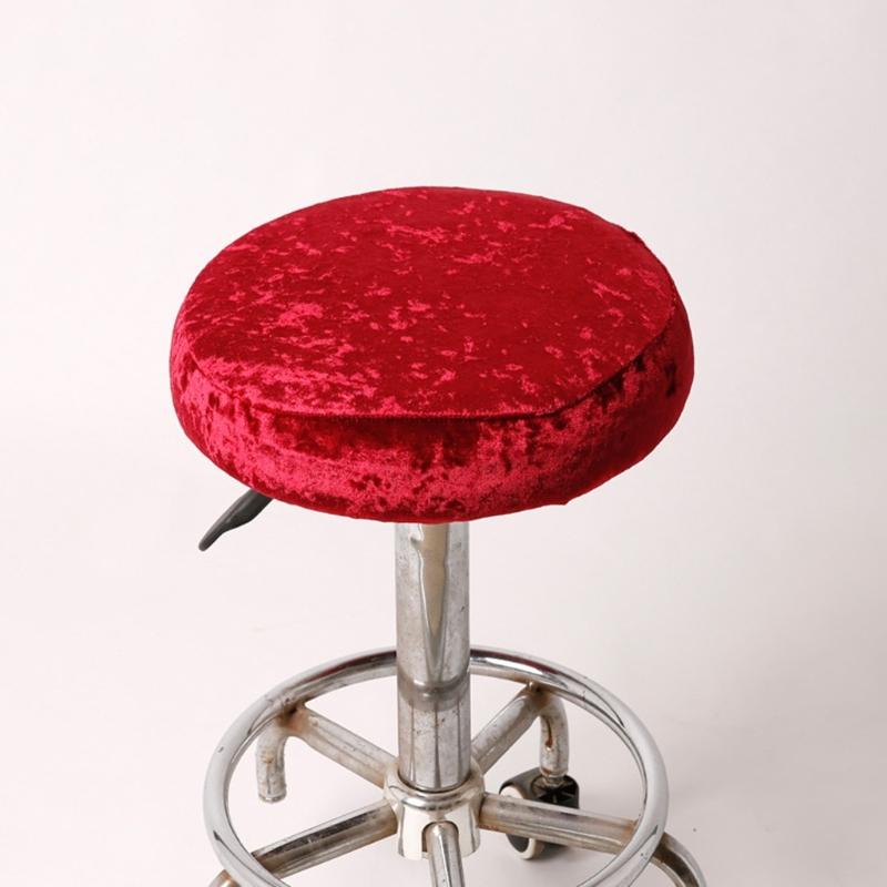 Elegant Colorful Round Stools Covers Stool Slipcover Enhances Home Decoration Suitable for Various Indoor Environment