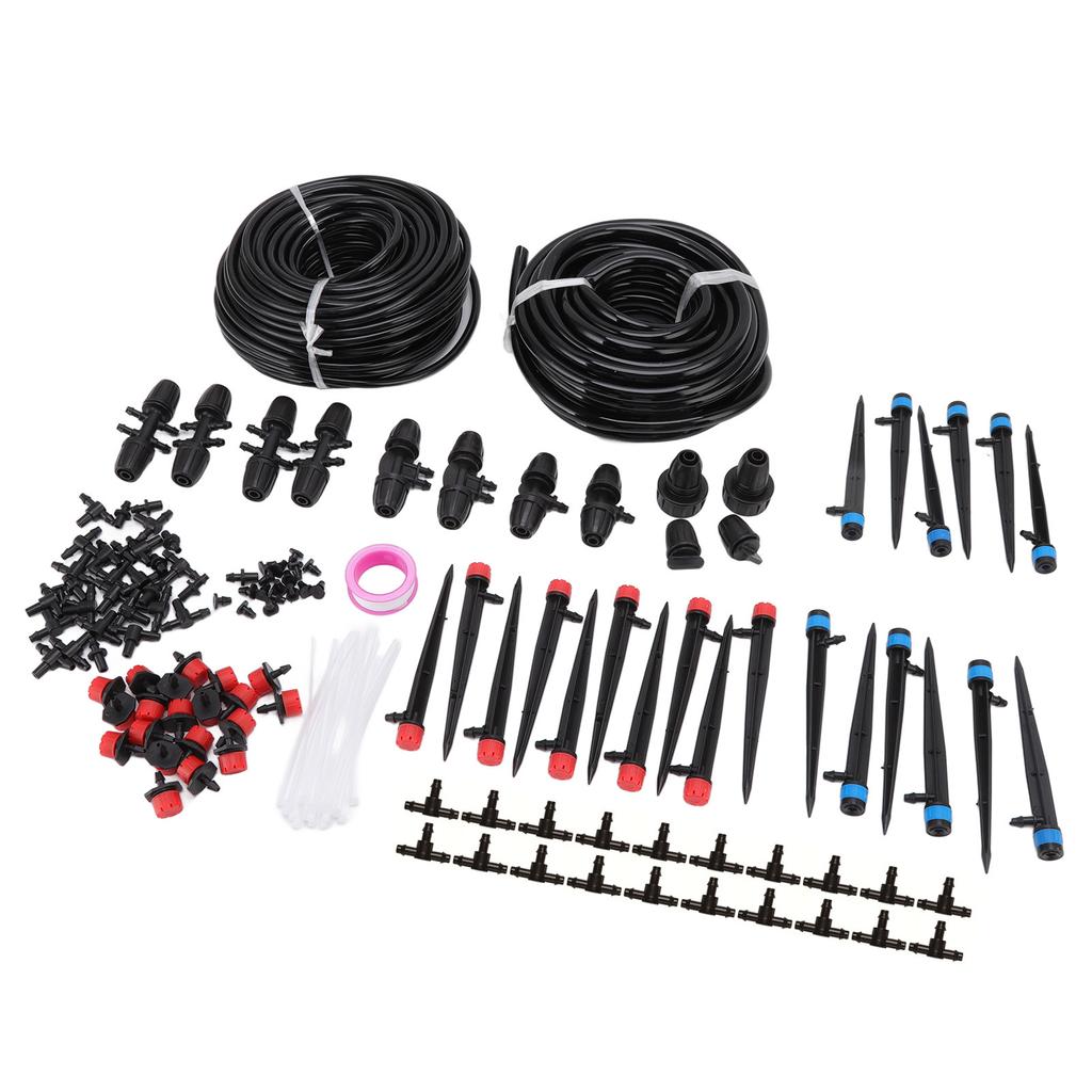 30m 4 7 Garten Automatische Tropfbewässerung Set Mikro Bewässerungskit Pflanze Wassersparsystem für Gewächshaus