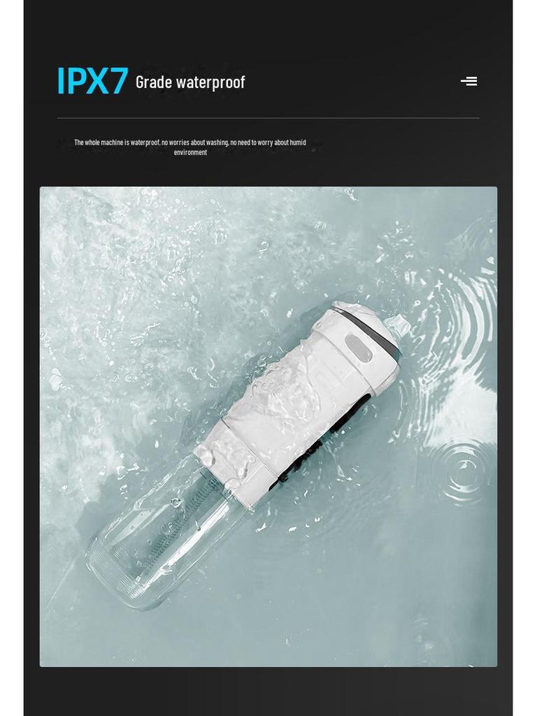 Portable 6-Speed Water Flosser for Oral Cleaning and Tooth Whitening, Model L13