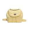 Love Embroidery Thread Chain When Bag Women 2025 Summer New College Student Class Backpack