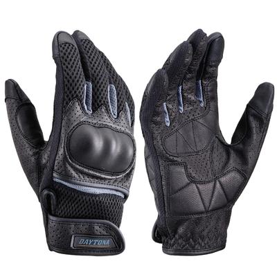 Daytona Motorcycle Leather Hard Smartphone Full Mesh Protector Gloves Size 32412 Gloves, Summer, Mesh, (Goat Leather), Protector, Compatible, DG-002,