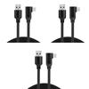 USB C To USB A Cable USB 3.2 10Gbps 90° Right Angle USB C Data Cable 20V 3A 60W Quick Charging for USB C Camera VR Game