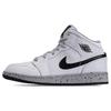 Jordan 1 Retro Mid White Cement - 554725-115