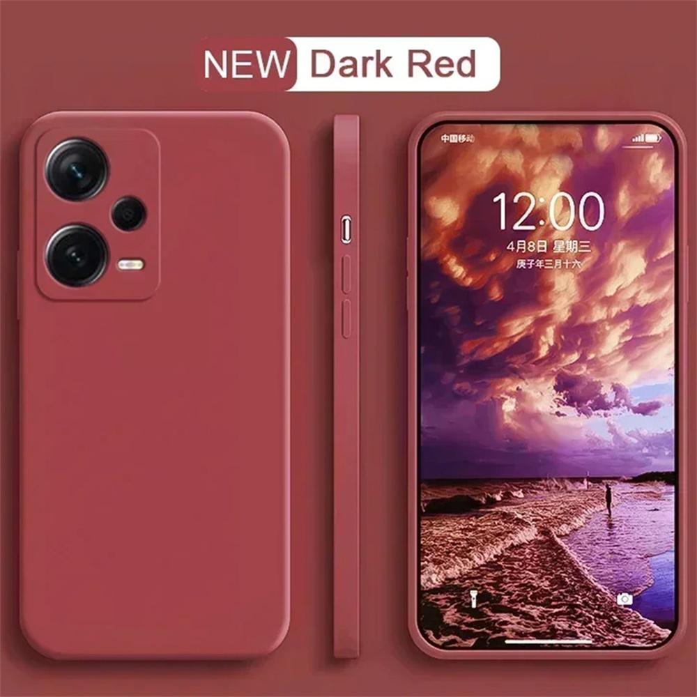 Handyhülle für Xiaomi Redmi Note 12 4G 5G Note 12 Pro 12S Weich Schutzhülle für Xiaomi Redmi Note 12 Pro Kameraschutz Weiche Abdeckung