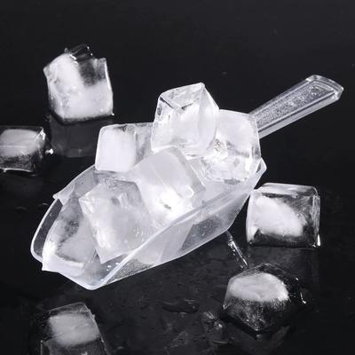 Mehrzweck-Küchenschaufel, transparente Eisschaufel, 17 cm, für Behälter, Süßigkeiten, Popcorn, Lebensmittel, Eiscreme, Dessertdosen, Gläser, Buffet, Küche, Bar, Hochzeitsfeier