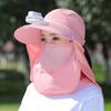 Breathable Cycling Sun Hat with Electric Fan Sunscreen Hat Outdoor Fan Hat  Men Women