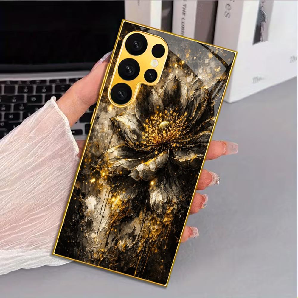 

New Bestseller model Luxurious PhoneCase Electroplated Glass PhoneCase for Samsung Galaxy S26 S25 S24 S23 S22 S21 FE,Ultra,Plus GalaxyS25