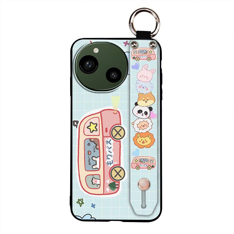 Shockproof Soft Case Phone Case For Sharp Aquos R9/SH-51E Cute Anti-dust Kickstand Waterproof Anti-knock Protective Ring