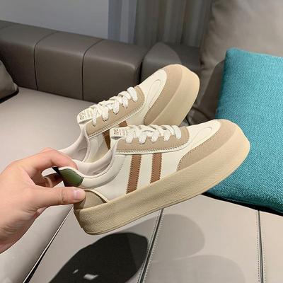 Fashionable German Training Shoes for Women In Spring New Thick Soled Retro Casual Sports Versatile Board Shoes