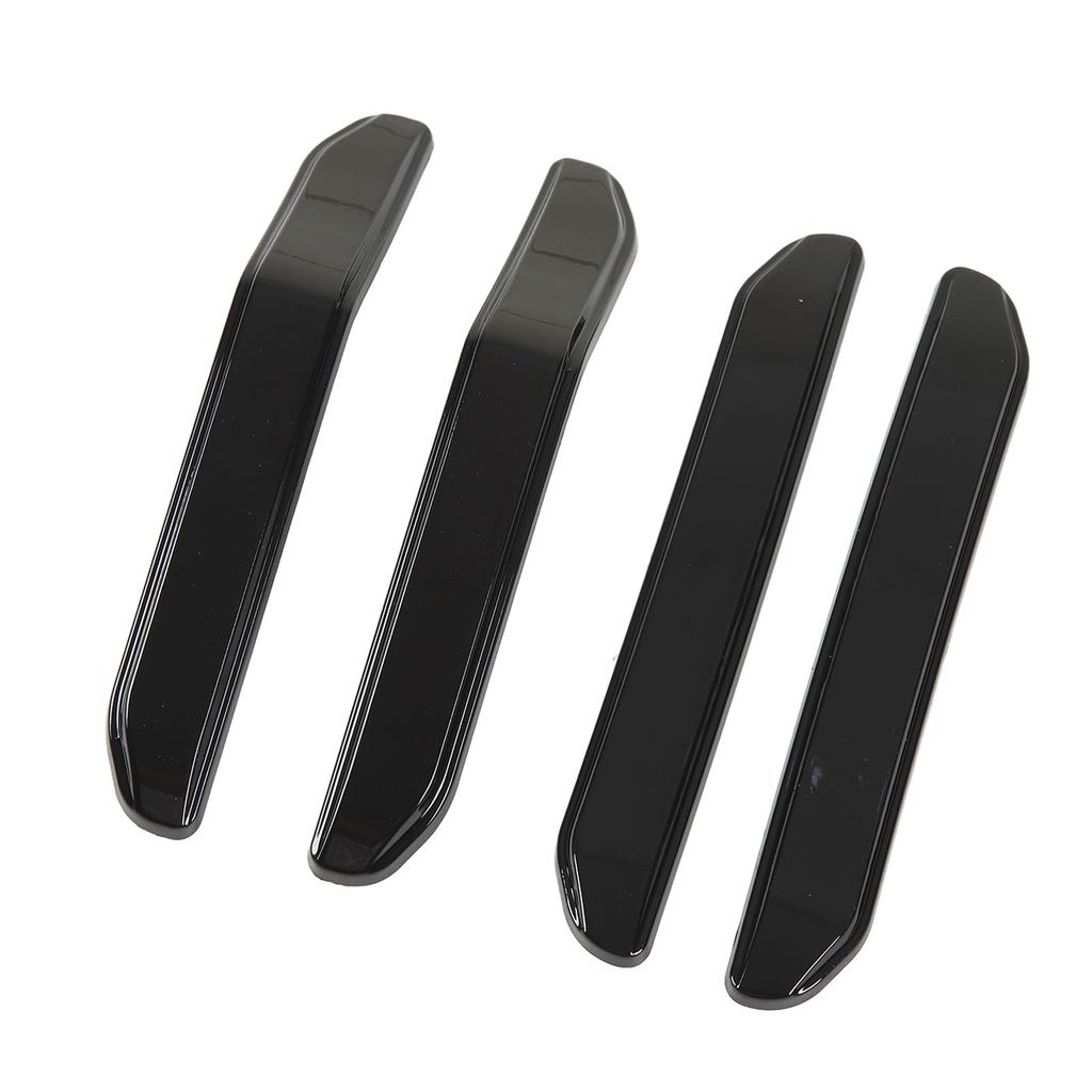 4 ST Dörrkantsskydd Skydd Krocktålig Bildörrhörn List Ersättning För Tesla Model 3 2018 till 2023 Svart