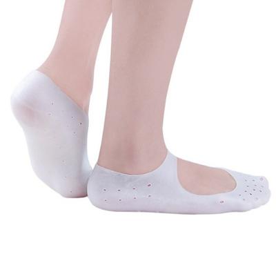 Kangs & Co. Foot Care Foot Callus Removal Foot Moisturizing Silicone Foot Pack Socks 2-Set White L 2 Pcs