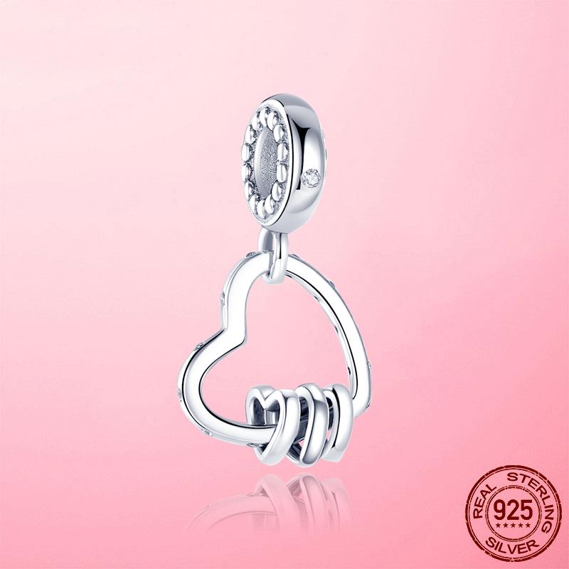 New 925 Silver Snake Coffee Cup Dog CZ Cactus Charms Beads Fit Original Women Bracelet Fine Silver Jewelry Gift