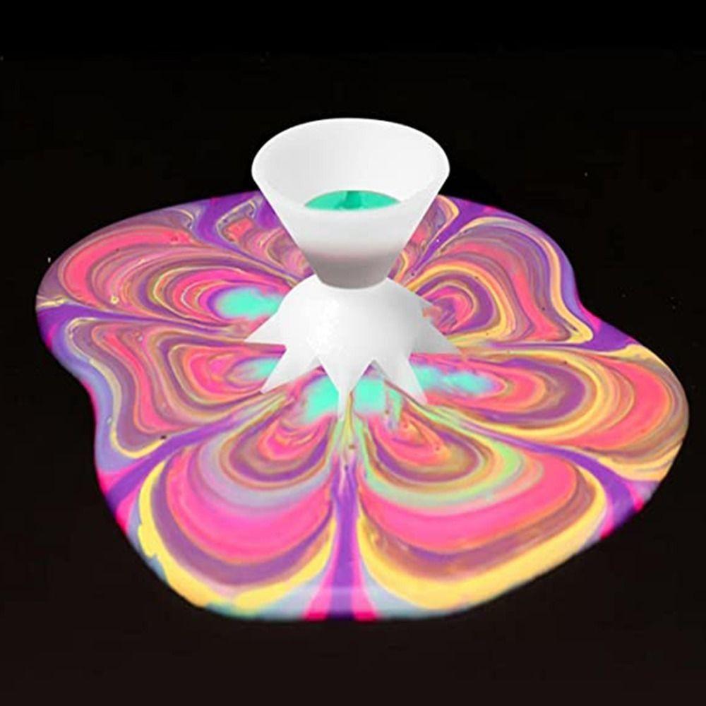 No Spill Design Paint Pouring Split Cup 7 Leg Funnel Mini Split Cup Funnel Split Cup For Fluid Art