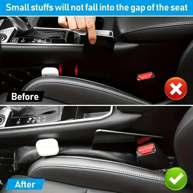 Car Seat NEW 2pcs Integrated Solid Gap Filling Pad General Car Seat Filling Pad Car Seat Gap Pad Car Interior Accessories