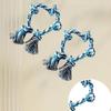 Strong Braided Dog Rope Toy with 5 Knots for Aggressive Chewer Interaction Teething Chewing Indoor Outdoor Exercise Toy