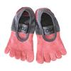 1 Pair Women Yoga Socks Non-Slip Bottom Five Toe Socks Ballet-Style Design Studio Exercise