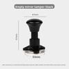 Impact Coffee Tamper 30lb 51/53/58mm Ripple Base Espresso Tamper with Calibrated Spring Loaded Barista Tool