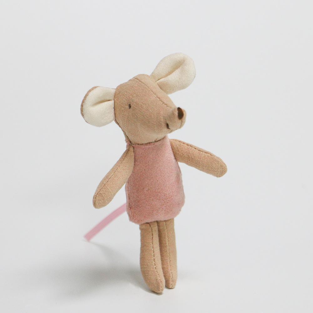 S Peluche Douce Souris Poupée Jouet Pour Enfants - Cadeau de Fête d'Anniversaire Décoration de Chambre Jeu d'Imitation Animal en Peluche
