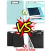 A4 PP Multifunction Storage Box & File Board 2 for 1, Clipboard Case, Suitable for School, Utility, Office, Medical Personnel