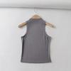 YPFF Trendy European Women's Sleeveless High-Neck Crop Top