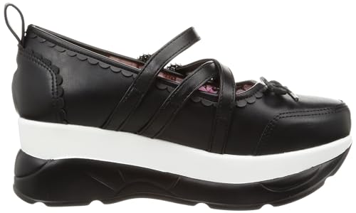 Yosuke Platform Shoes 4450021 Women's Black Size 22.0cm-22.5cm