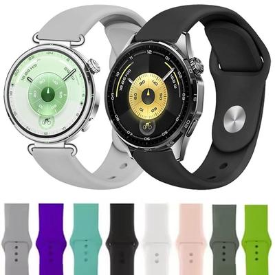 18/20/22mm Silikonarmband für Huawei Watch 5 GT6-5-4 Pro 46mm 41mm 42mm Sportarmband Armband für Xiaomi Watch S4 41mm Correa