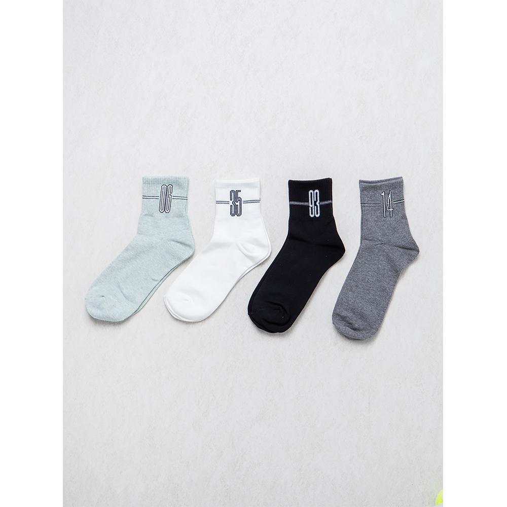 Daiso Number Sports Socks For Men