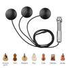 Adhesive Instrument Pickup Acoustic Guitar Pickup Mini Transducer with 1 4 Inch Connector for Violin Mandolin Ukulele