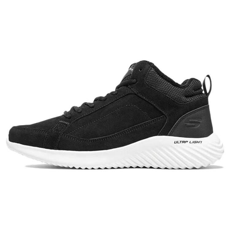 Skechers Footcourt Egypt Shoes Black White Men s 232411-BKW EU 39.5