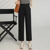 LangSha Women's High-Waist Straight-Leg Summer Pants