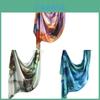 Silk Printed Ethnic Scarf With Warmth And Sun Protection For All Seasons