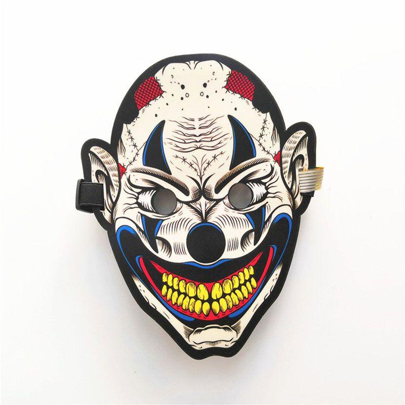 

New Sound Reactive Led Light Up Mask Dance Rave Edm Plur Party Halloween #20