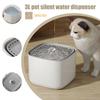 3L Cat Water Fountain Auto Recirculate Filter Large Capacity Filtring Cat Water Drinker USB Electric Mute Cats Water Dispenser