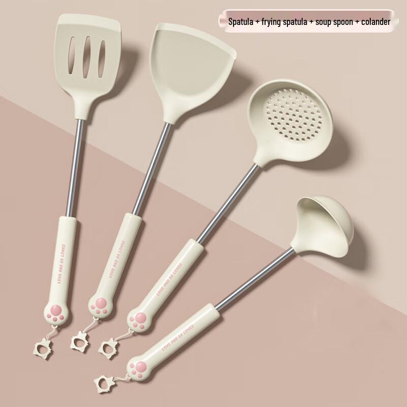 

Набор кухонных принадлежностей ZISIZ из 4 предметов, термостойкий силикон