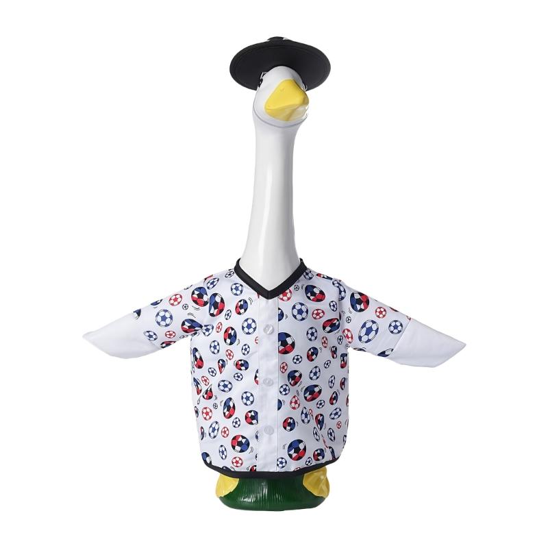 Football Geese Outfit Geese Clothes Porch Geese Outfit Lawn Geese Clothing for Plastic Geese Lawn Geese Outfit Porch