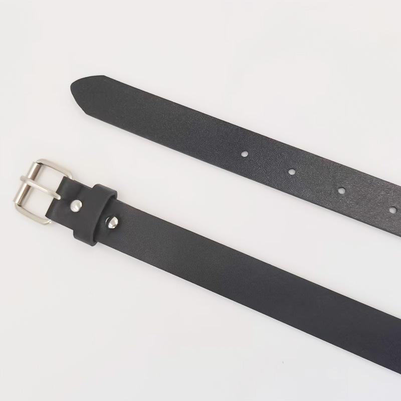 Women's Pin Buckle Belt Casual and Versatile Women's Jeans Decorative Belt Women's Trousers Belt