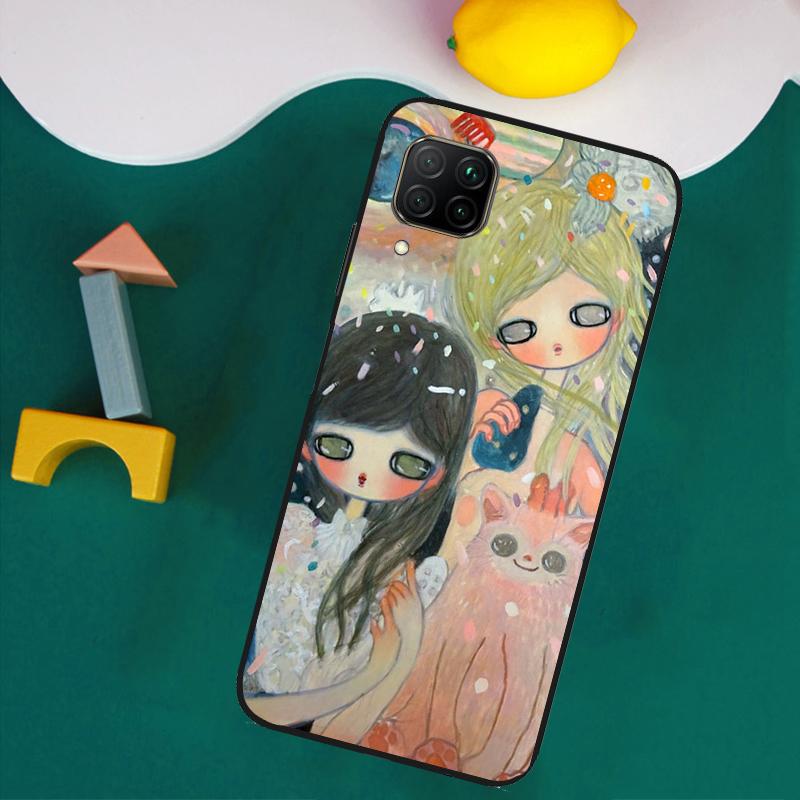 

Мультяшная эстетика Ая Такано Для Huawei Nova 8i 3i 7i 11i 12i 9 10 SE Y73 Y90 Y70 Y72 Y61 Y91 P30 P40 Lite P60 Pro Чехол Huawei Nova 10