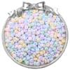 70pcs Glass Seed Beads Charm Frosted Mineral Abacus Czech Spacer Beads For Jewelry Making Accessories