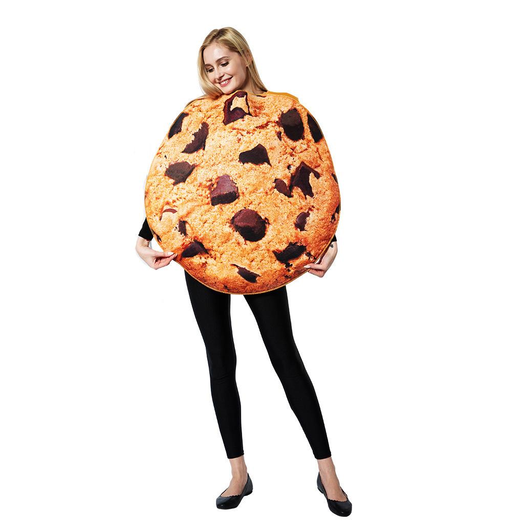 Lustiges Cookie Cosplay Kostüm, Erwachsene