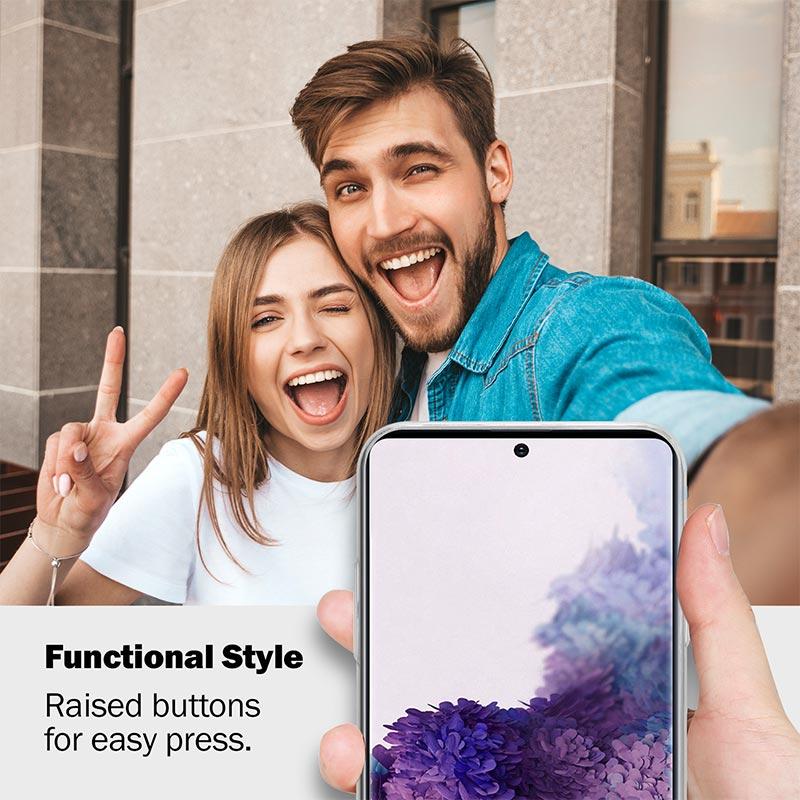 Crong Crystal Slim Cover - Etui Iphone 11 (Przezroczysty)