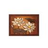 Sakura Horikiri Natural Wood Sakura Art Lotus Flower 6480065