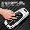 Heißer Autoaufkleber Auto TPU Zinklegierung Schlüsseletui Tasche Für Mercedes-Benz A B C E S G-Klasse CLA CLS EQA EQB EQC GLA GLB GLC GLE GLS Auto