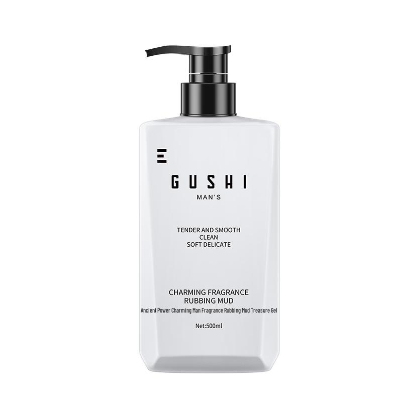 Gushi Men s Exfoliating Mud Rub & Shower Gel