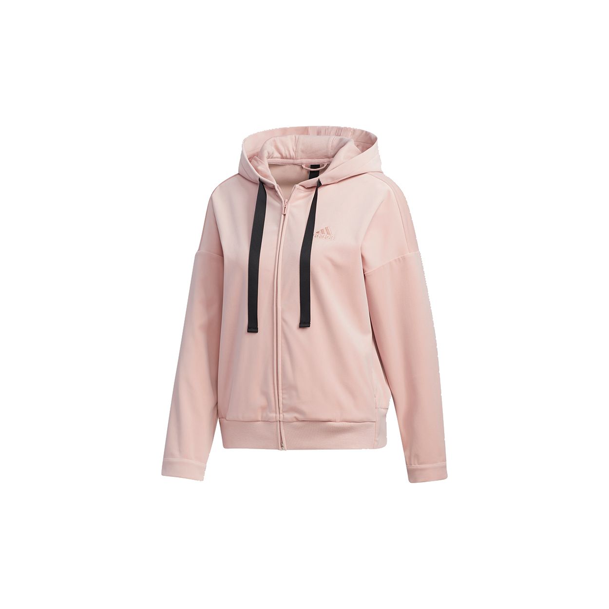 

Adidas Logo Hooded Casual Jacket Women Jackets Vibrant-Pink GM1467 S