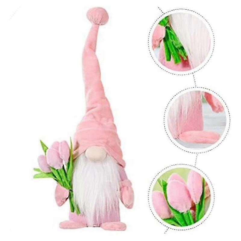 Gnomes Indoor Decorations, Spring Summer Gnome Holiday Decorations, Handmade Tomte Stuffed Plush Gnomes