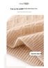 Women's High-End Cashmere Cable Knit Thick Warm Hat - 2025 Spring Collection