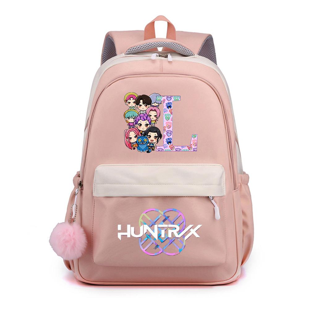 26 Angielskich Liter K-Pop Nadruk Plecak dla Nastolatka Ucznia Dziewczyny Chłopca Tornister Plecak na Książki Dziecięcy Prezent Kobiety Duża Pojemność Wodoodporny Torba Podróżna Mochila