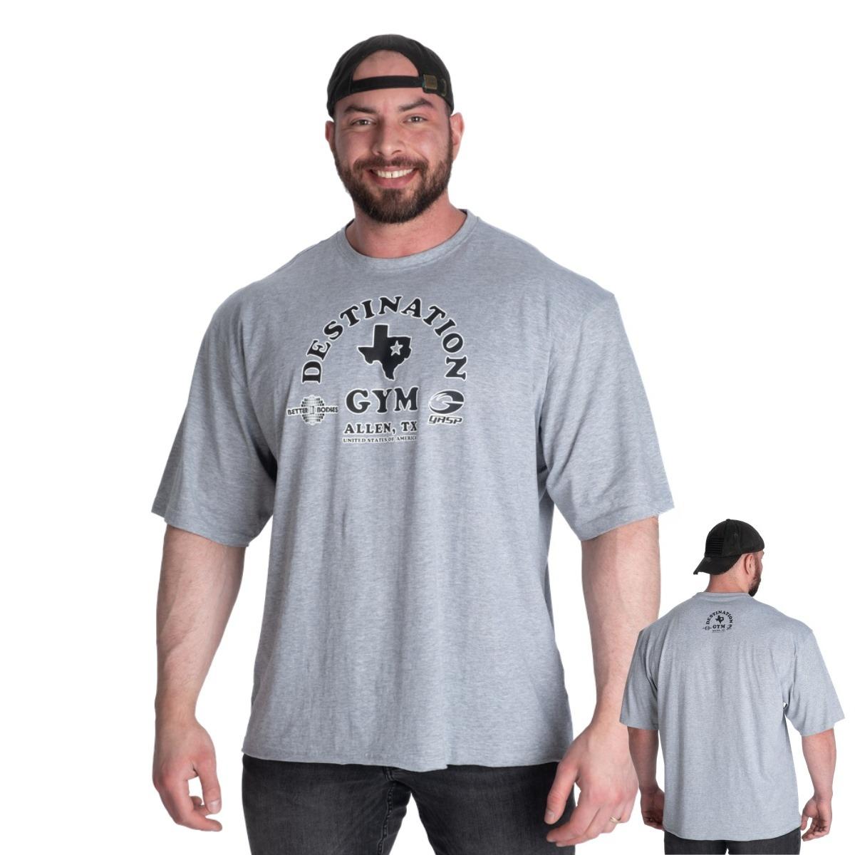 

Destination Iron Fitness Training Sports Trendy Casual TShirt Mens and Womens Luxury Brand Top 4XL