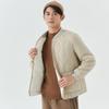 Winter Men's Student Fattened Plus Thickened Padded Warm Long Sleeve Cotton Clothes Loose Threaded Collar Cotton Clothes 2533