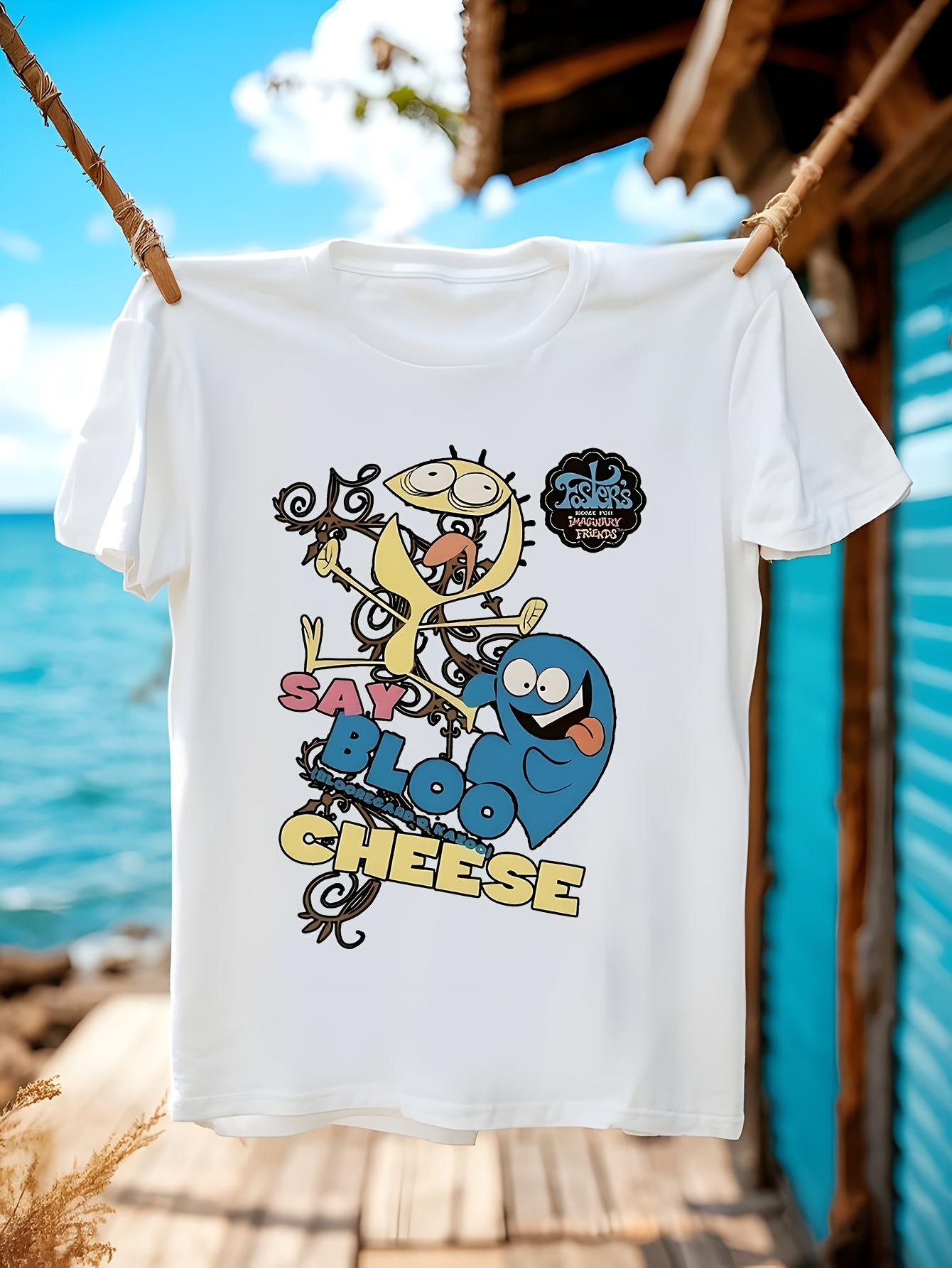 Foster s Home Animated TV Show Graphic Tshirt Graphic Tee... L
